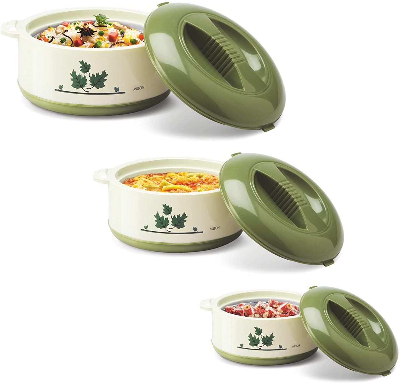 Orchid JR. Set Pack of 3 Thermoware Casserole-image-42