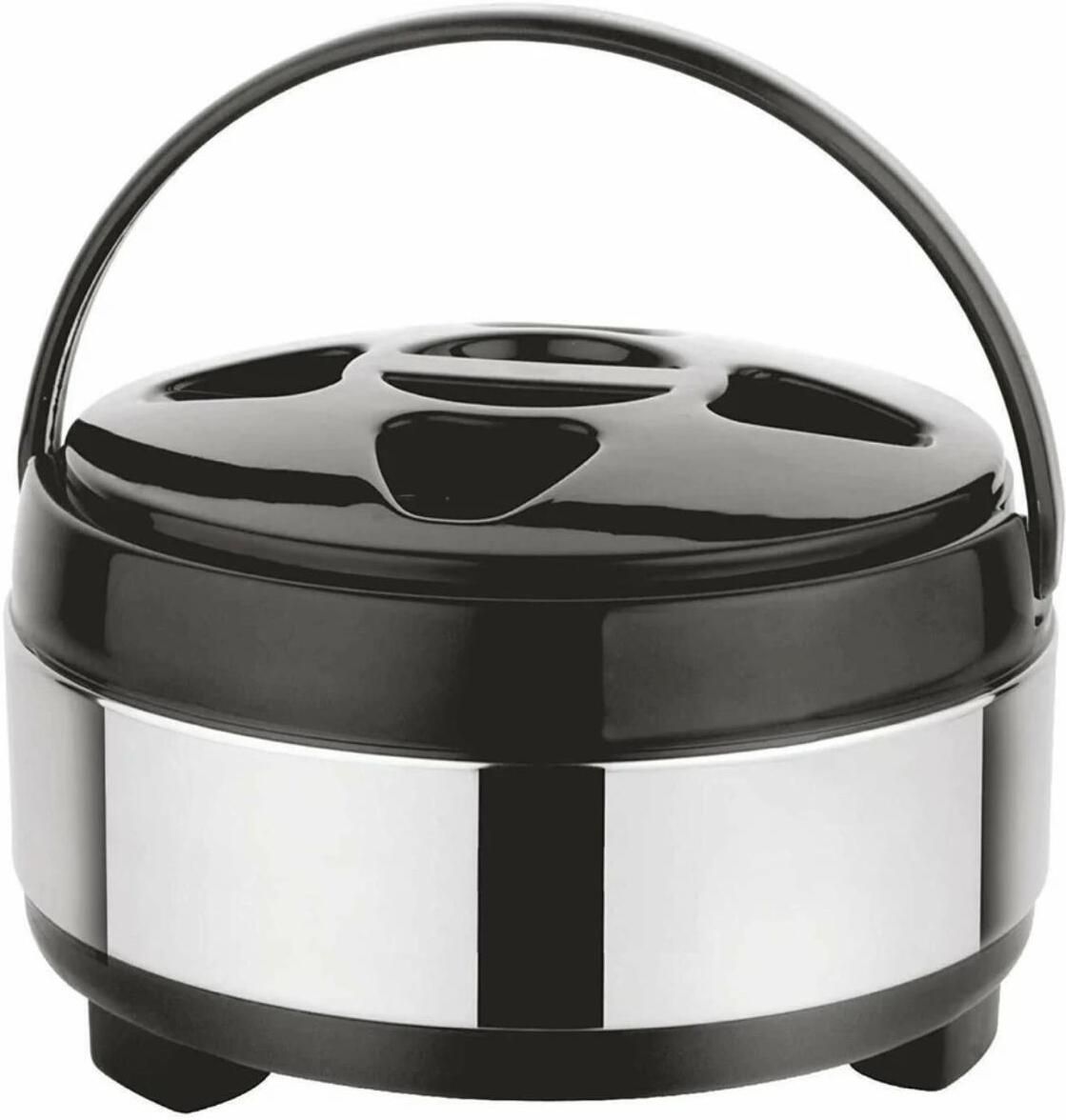 homivra Jumbo Insulated Stainless Steel Hot Pot 4500ml for kitchen use Thermoware Casserole-picture-44