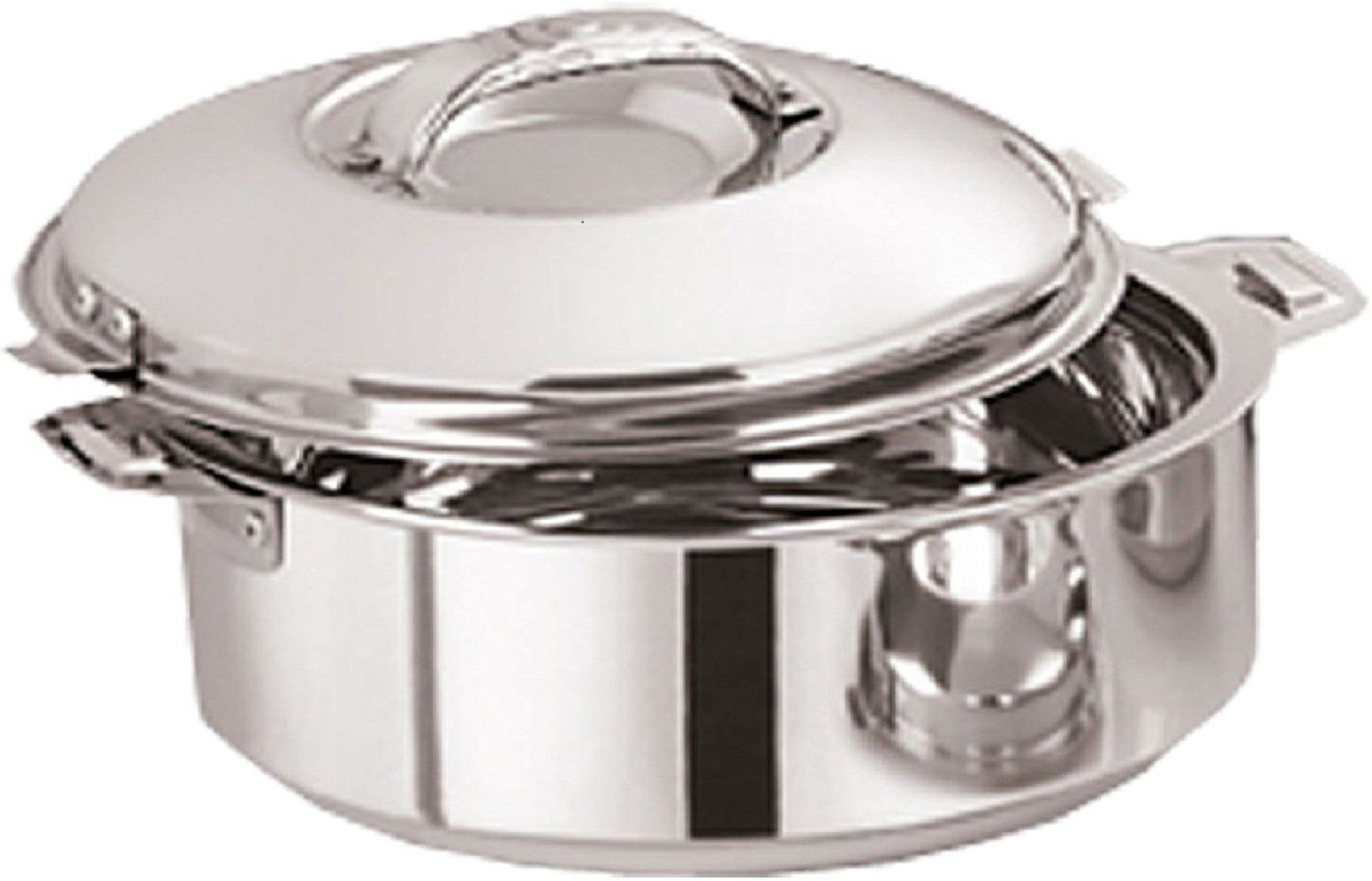 Stainless Steel Double Wall Insulated Hot Pot Casserole Capacity 2.5 Liter Thermoware Casserole