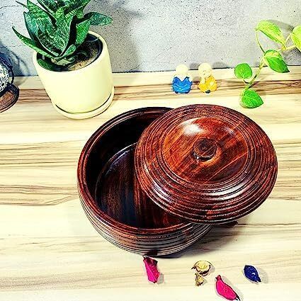 unique items WOODEN CASSEROLE Cook and Serve Casserole-picture-27