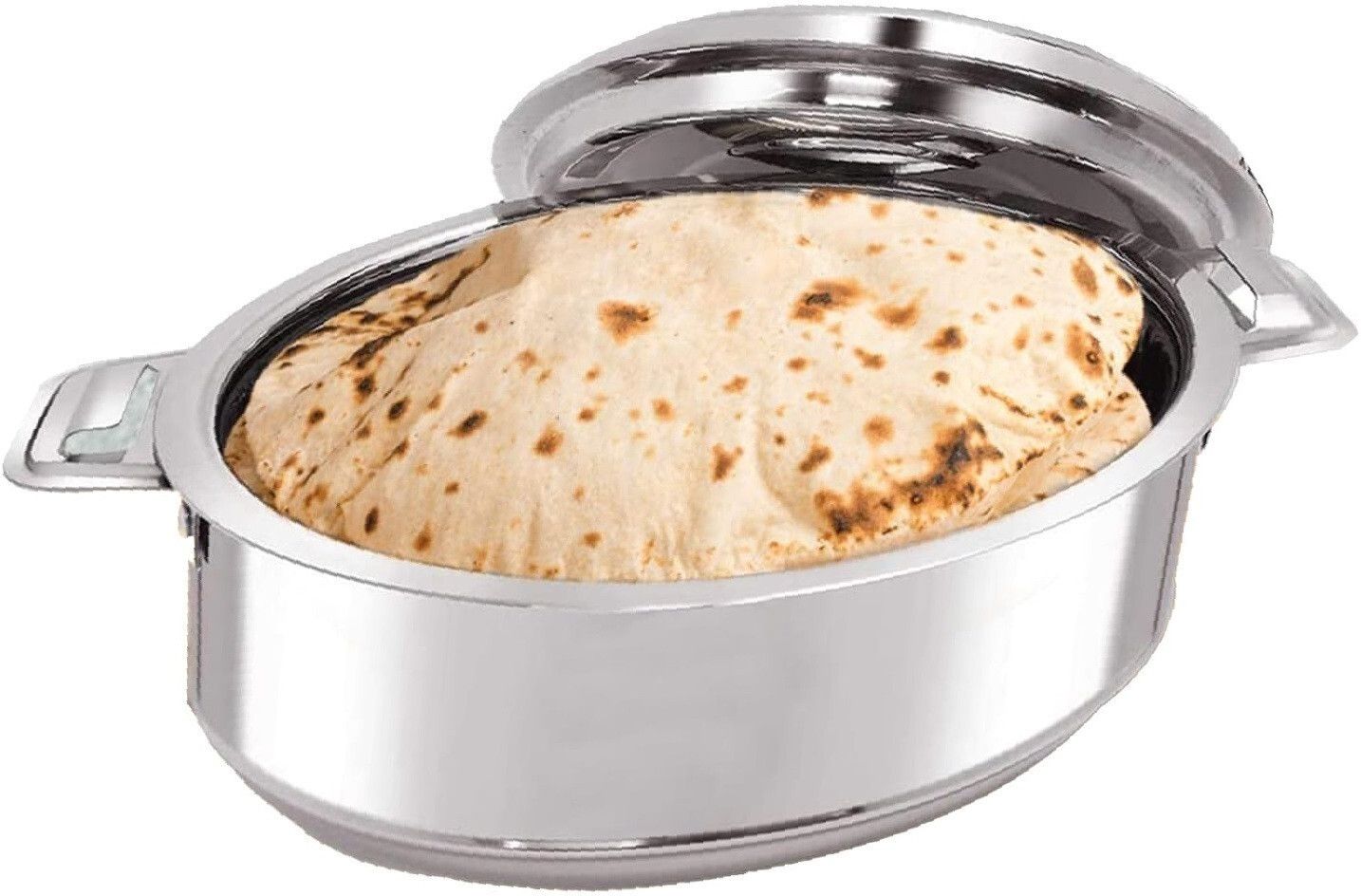 Stainless Steel Insulated Hot Pot Casserole, Capacity - 2.5 Liter, Cook and Serve Casserole-image-0