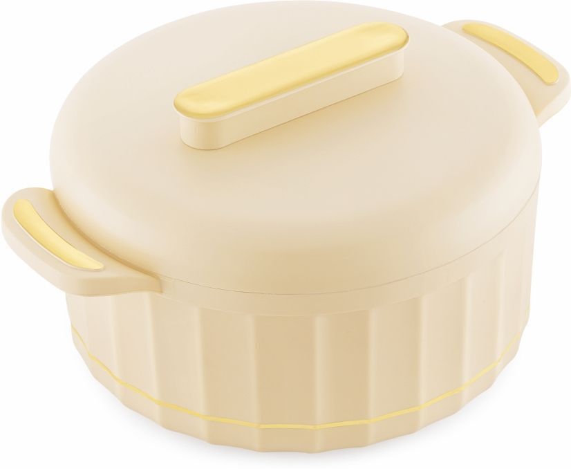 Venice Inner Steel Hot Casserole Hotpot Box For Roti, Ivory Thermoware Casserole-image-24