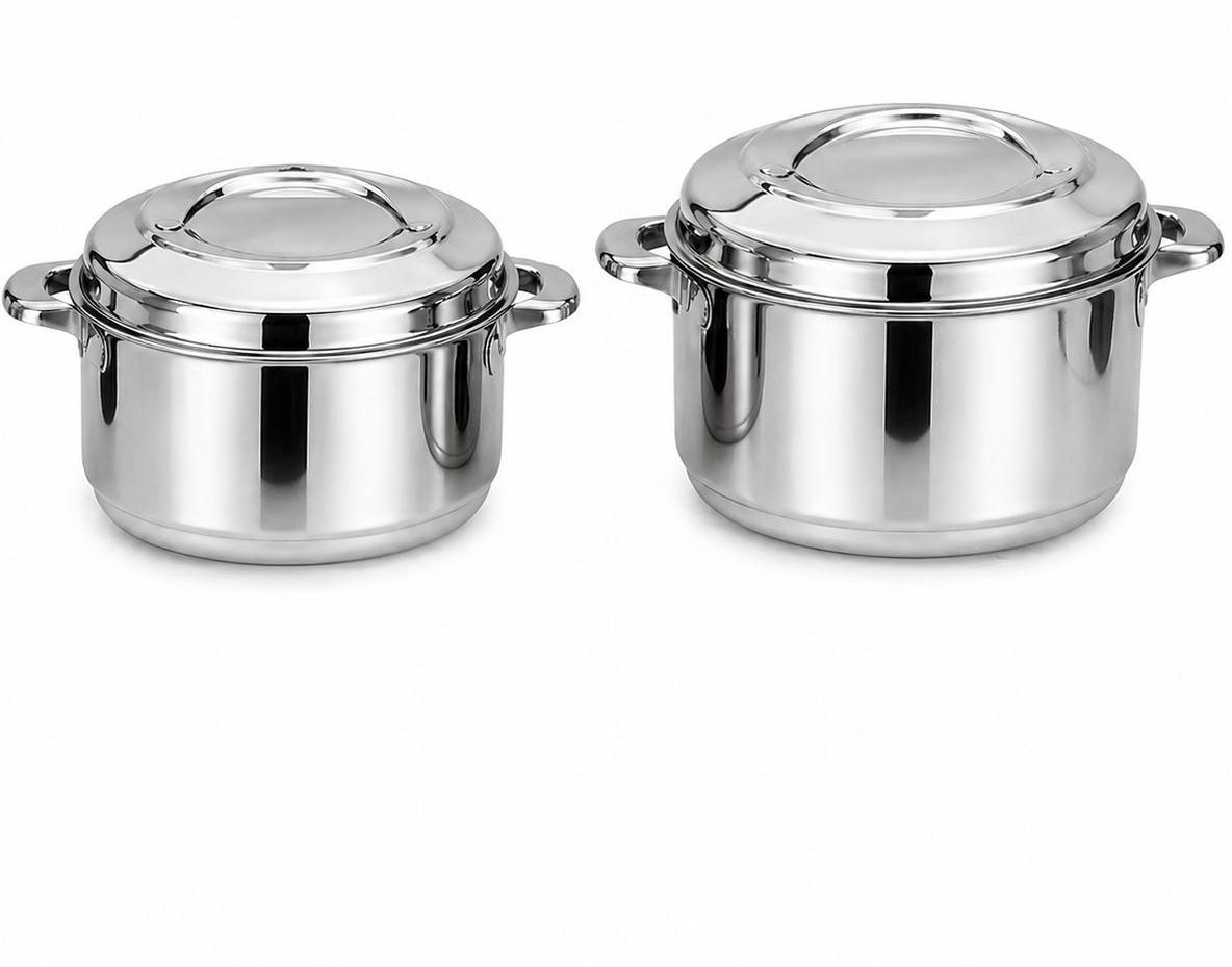 sai teja Insulated Steel Heat pro Casserole Set 2L & 3L Pack of 2 Serve Casserole Set-picture-30