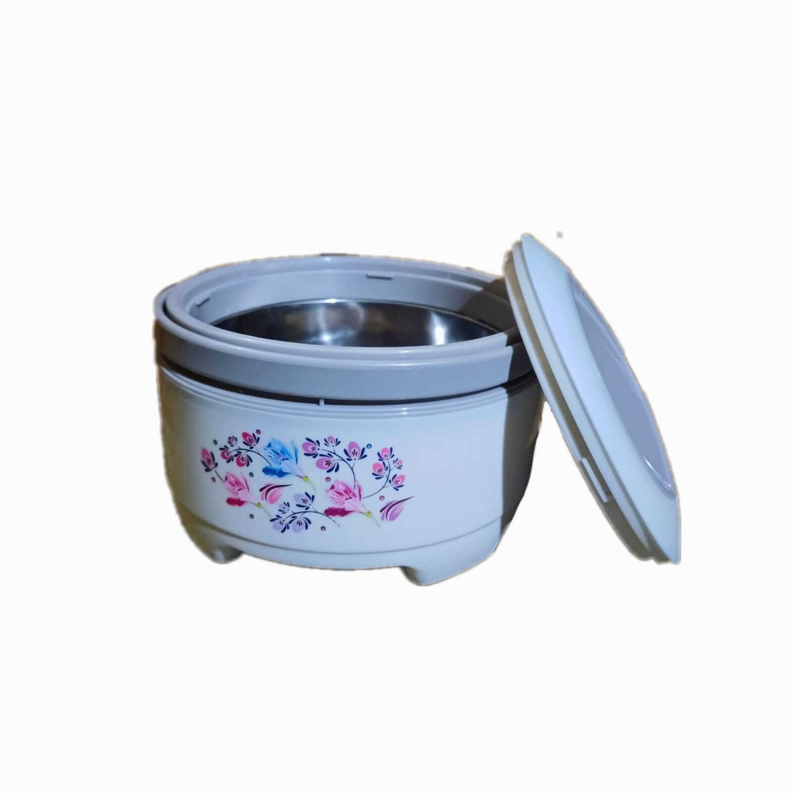 bola Delta VARAD Insulated Inner Steel Casserole | BPA Free | Food Grade Grey Thermoware Casserole-picture-11