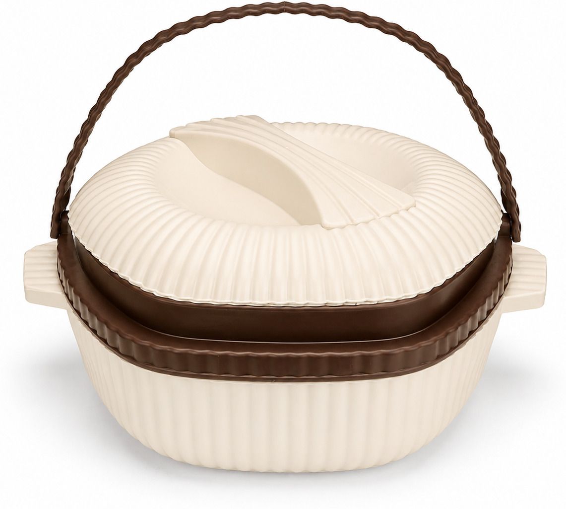 funbrella Insulated Casserole Hot Pot with Handle Lid Container Serve Casserole-picture-5