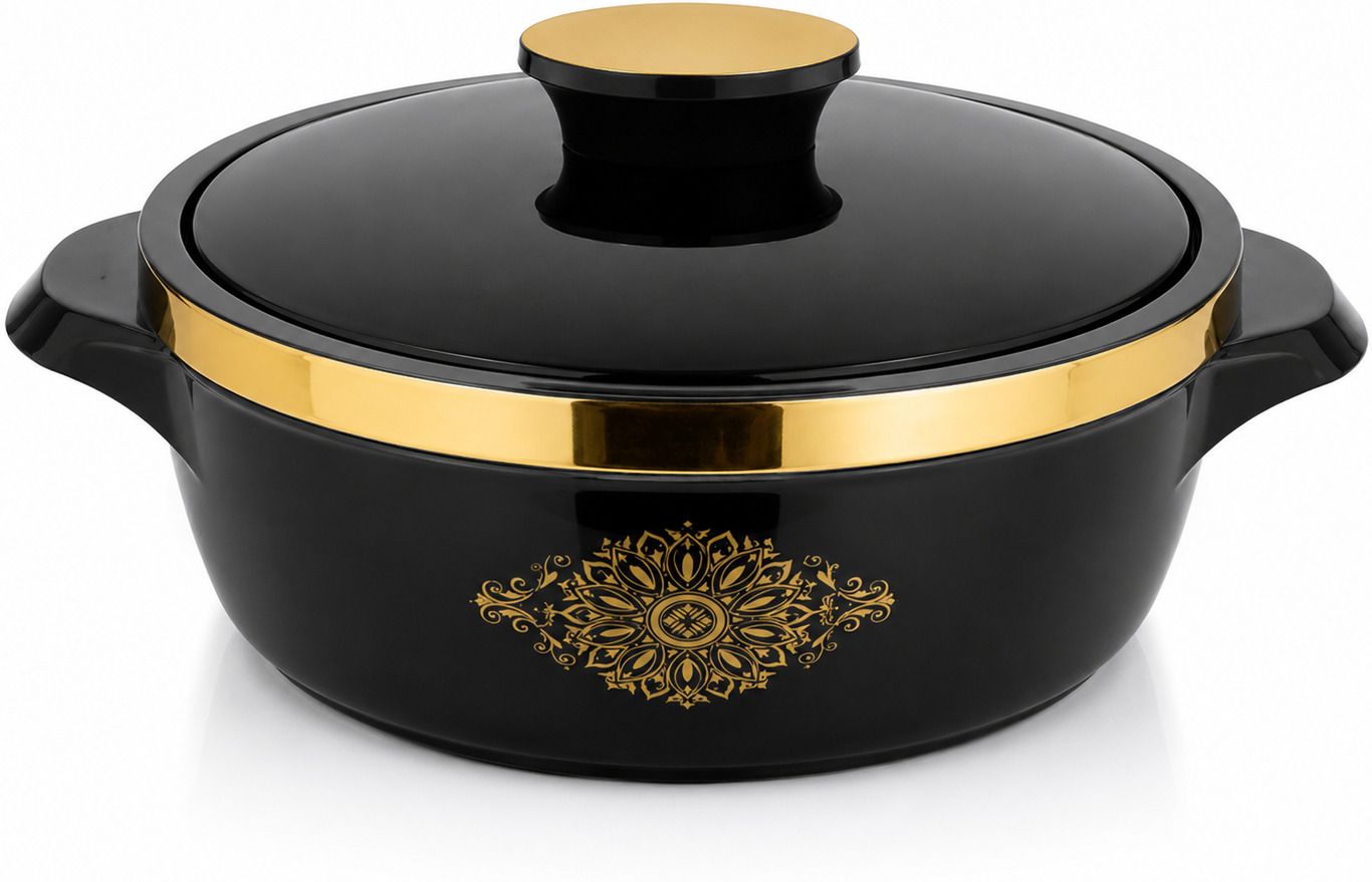 nariya ISI CERTIFIED CASSEROLE STEEL INSULATED HOTPOT ROTI BOX HOT BOX Thermoware Casserole Set-picture-24