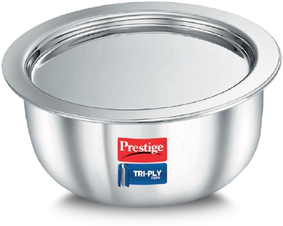 prestige Tri-ply Tope 20 cm, 3.1 L Cook and Serve Casserole-picture-12