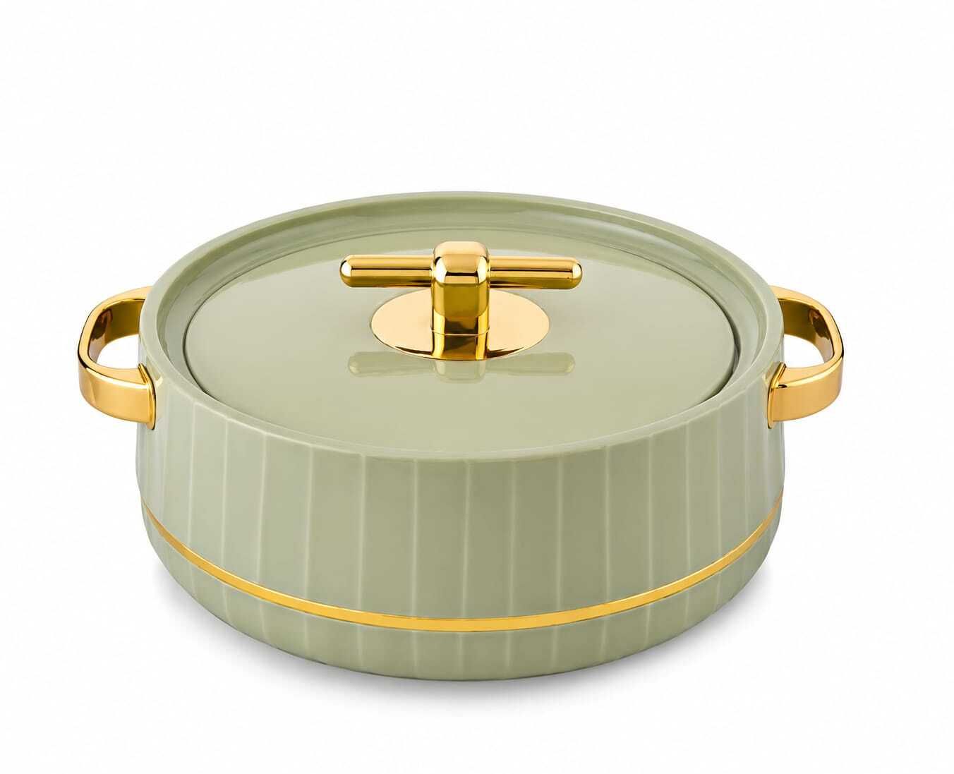 shiv steel Insulated Casserole 3000 ml Stainless Steel Inner Hot Pot Food Warmer Serve Casserole-picture-13