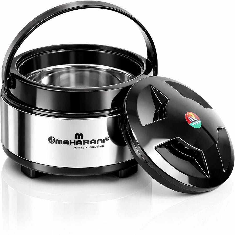 ae maharani Thermoware Stainless Steel Casserole 5500 ml – Insulated Hot & Cold Serving Bowl Thermoware Casserole-picture-41