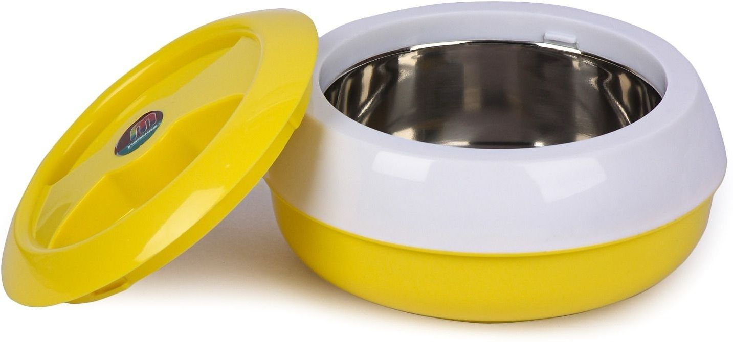 ae maharani Stainless Steel Trendy Casserole Hot Case With Lid, 1000 ml Serve Casserole-picture-22