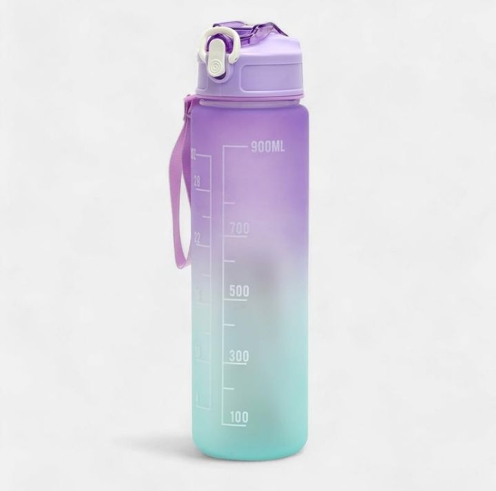 Motivational bottle 900 ml Water Bottle-image-9