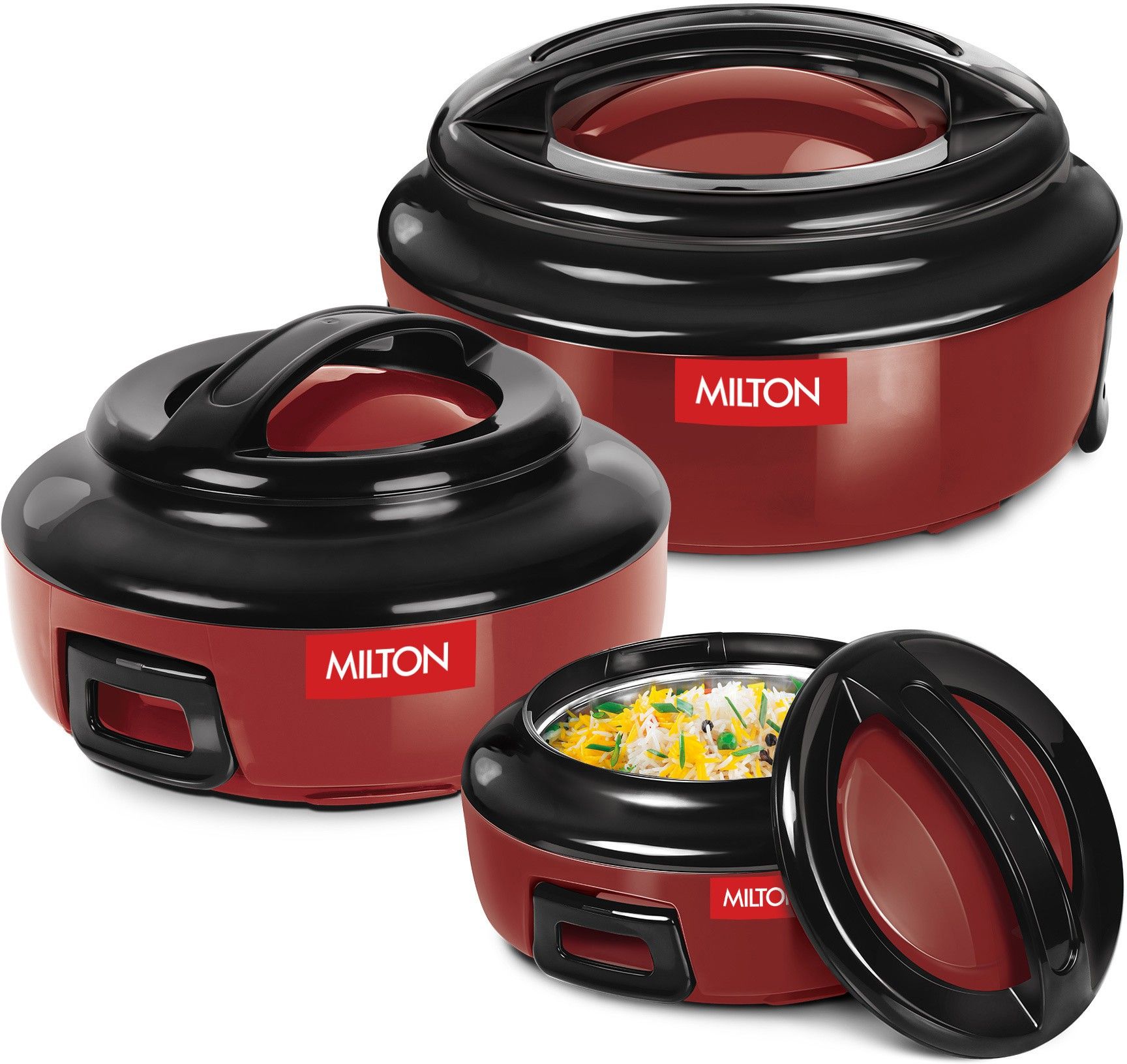 ERNESTO JR. Pack of 3 Thermoware Casserole Set