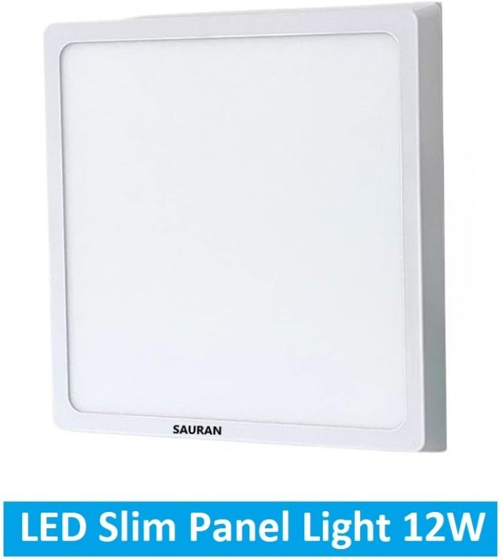 sauran Square LED Slim Panel Natural White Light 12W LSP 58.1 (With Warranty) Ceiling Light Ceiling Lamp-picture-19