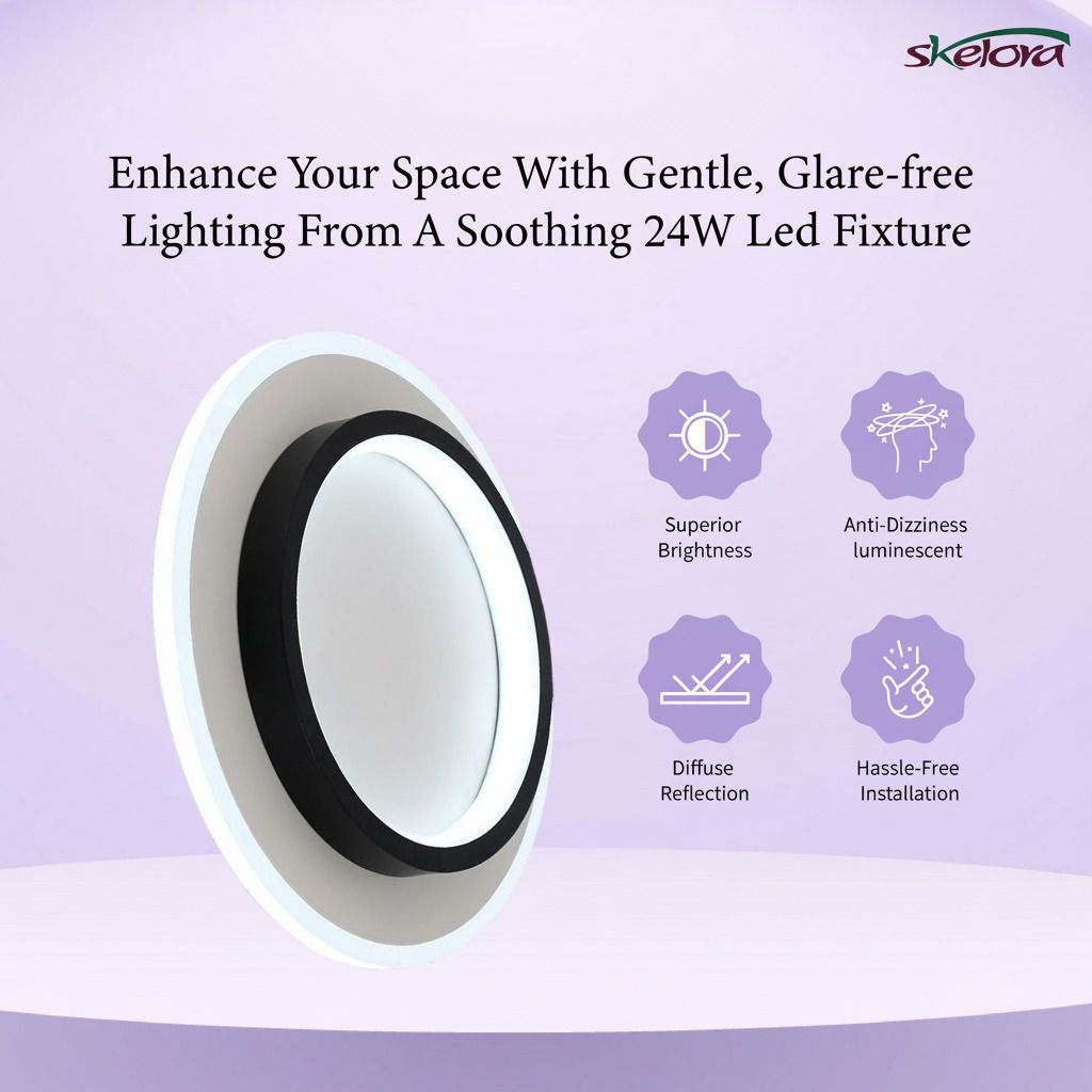 BlackRound Ceiling Light Ceiling Lamp