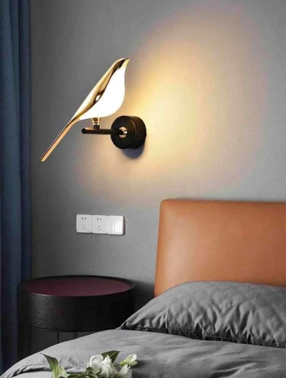 nozz Wallchiere wall lamp beautiful metal bird Chandelier Ceiling Lamp-picture-6