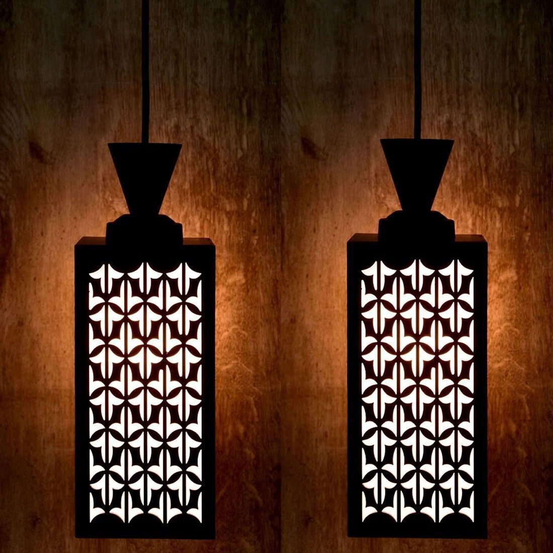 nexat Wooden Hanging Thali Lamp Elegance for Home Decor and Festive Celebrations Pendant Lamp Ceiling Lamp-picture-15