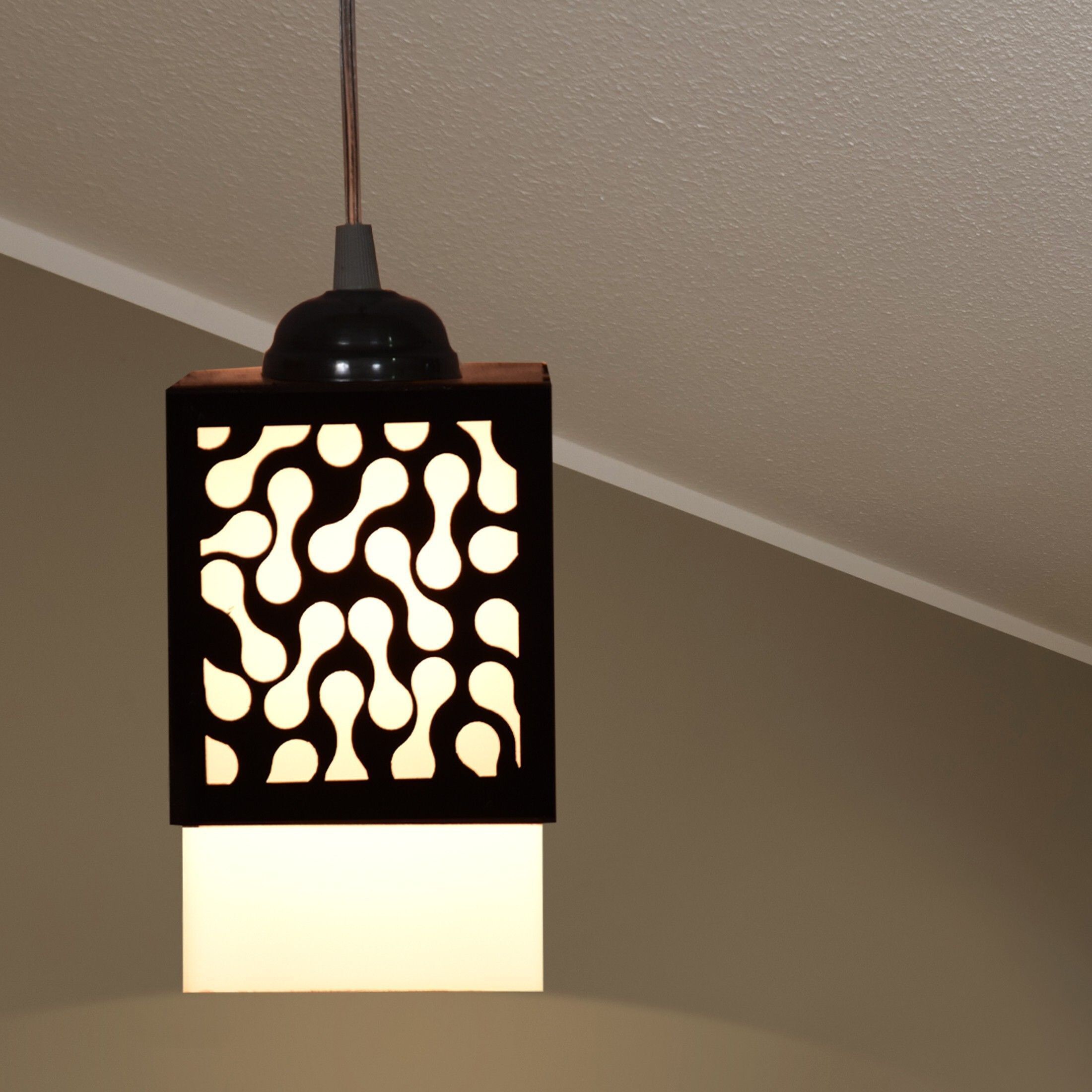 lakhaji Wooden Hanging Thali Lamp Elegance for Home Decor and Festive Celebrations Chandelier Ceiling Lamp-picture-19