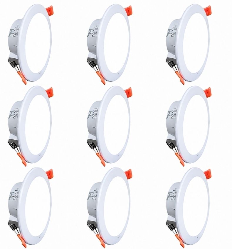 m.v.l lights 10watt White celling led Downlight pack of 9 Ceiling Light Ceiling Lamp-picture-22