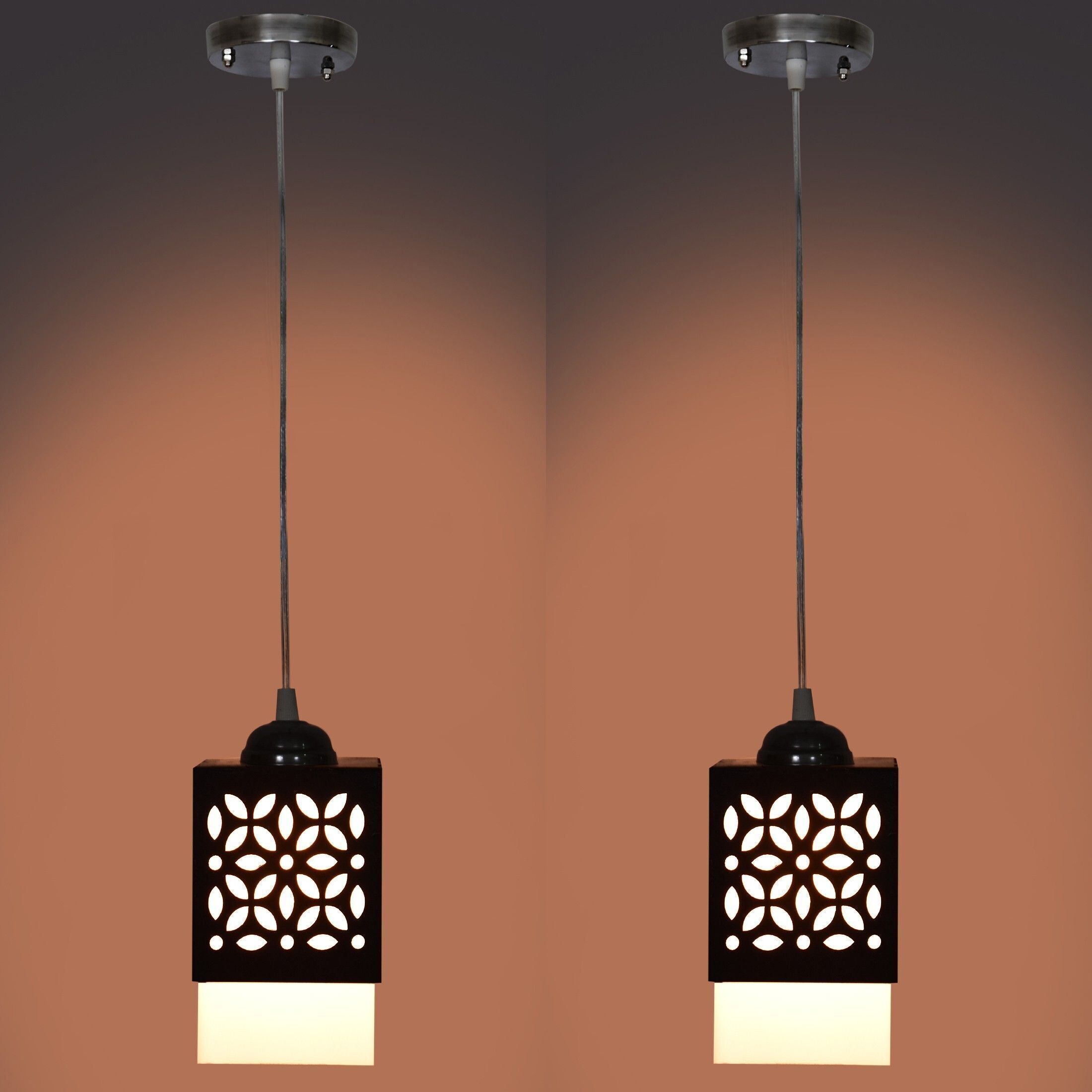 lakhaji Wooden Hanging Thali Lamp Elegance for Home Decor and Festive Celebrations Pendant Lamp Ceiling Lamp-picture-30