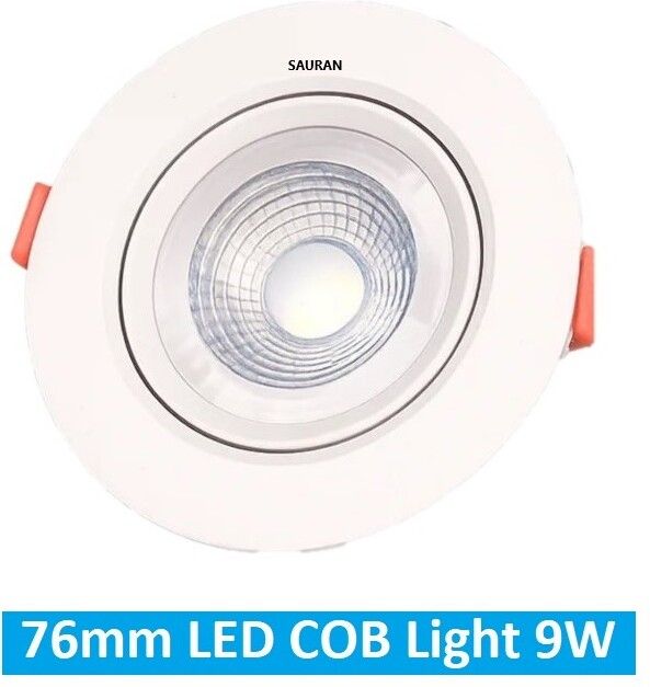 sauran 76mm LED COB Pure White Light 9W LEC23 (With Warranty) Ceiling Light Ceiling Lamp-picture-8