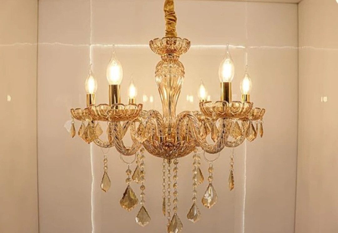 nozz Chandelier Lighting , Clear Crystal Ceilingfor Dining Room Bathroom Bedroom Ceiling Light Ceiling Lamp-picture-8