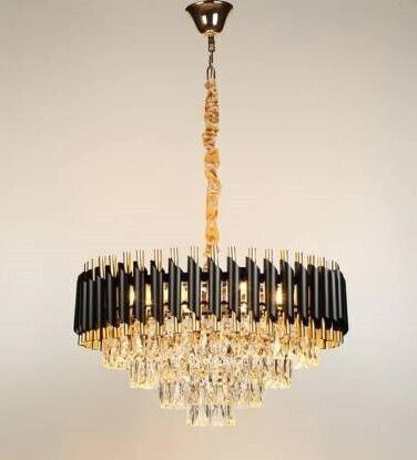 nozz ROshiv_400mm Black gold_bh Chandelier Ceiling Lamp-picture-18