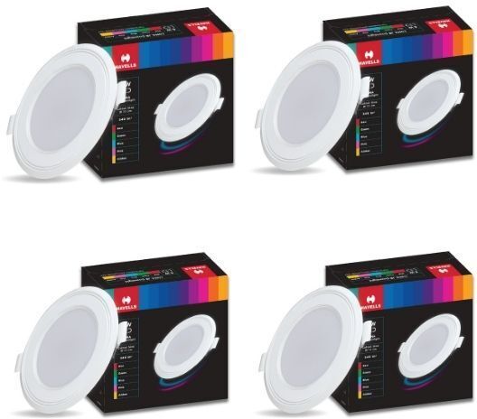 Luna 6W Downlight 6500K High Voltage Protection Upto 4KV Pack of 4 Junction Box Ceiling Lamp-image-2