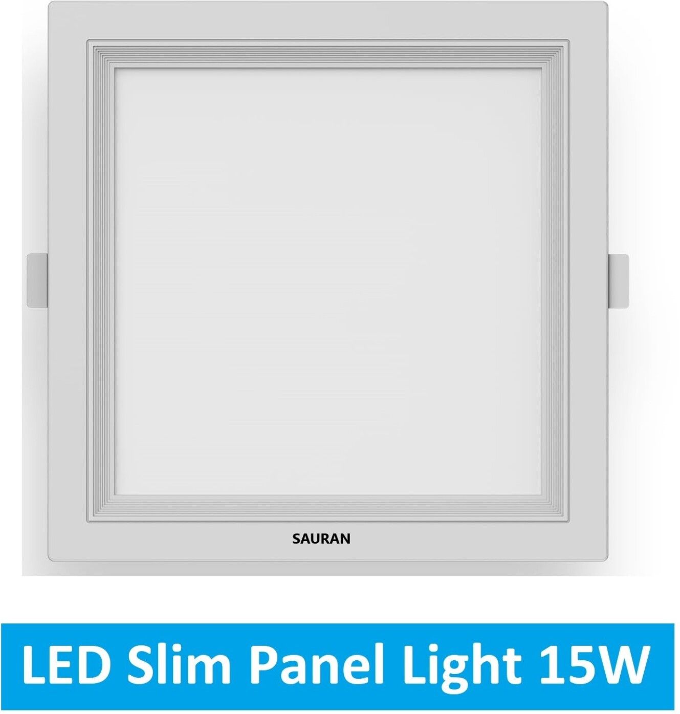 sauran Square LED Slim Panel Natural White Light 15W LSP 66.1 (With Warranty) Ceiling Light Ceiling Lamp-picture-40