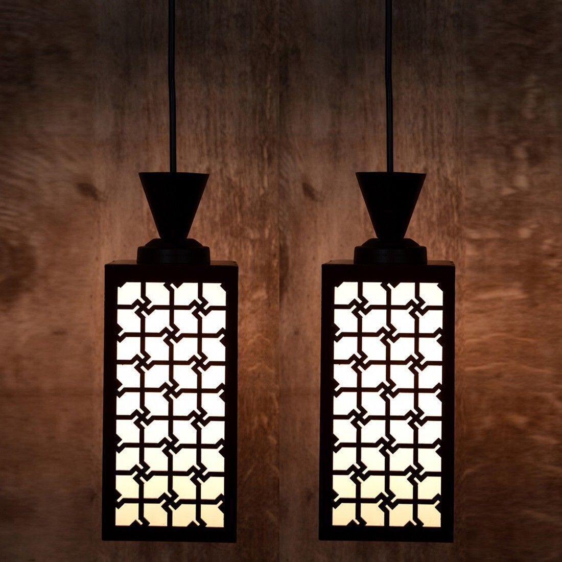 lakhaji Wooden Hanging Thali Lamp Elegance for Home Decor and Festive Celebrations Pendant Lamp Ceiling Lamp-picture-1