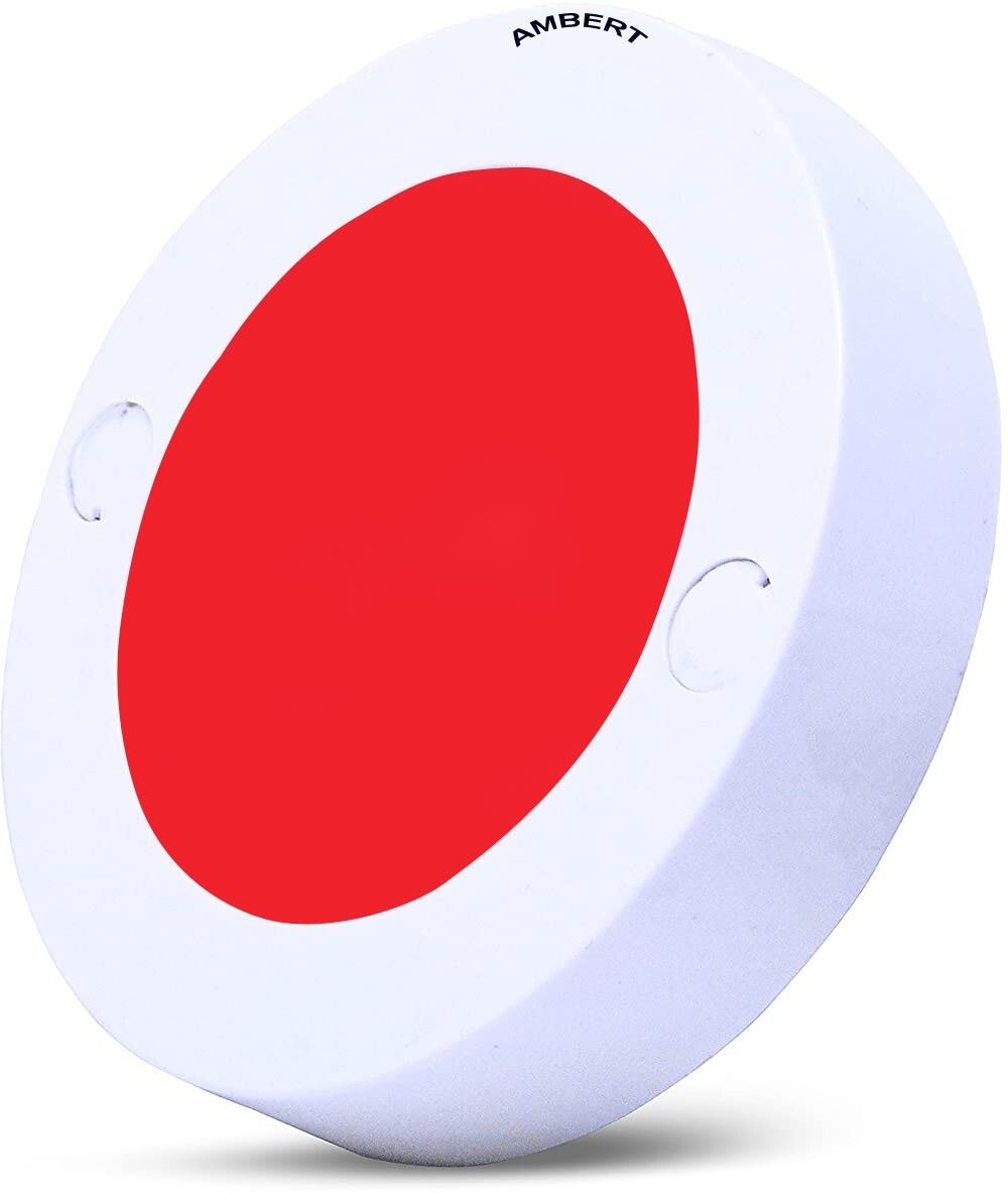 3W LED Ceiling Light Red Color (1 Piece) for Home, Bedroom, and Decorative Light Ceiling Light Ceiling Lamp-image-3