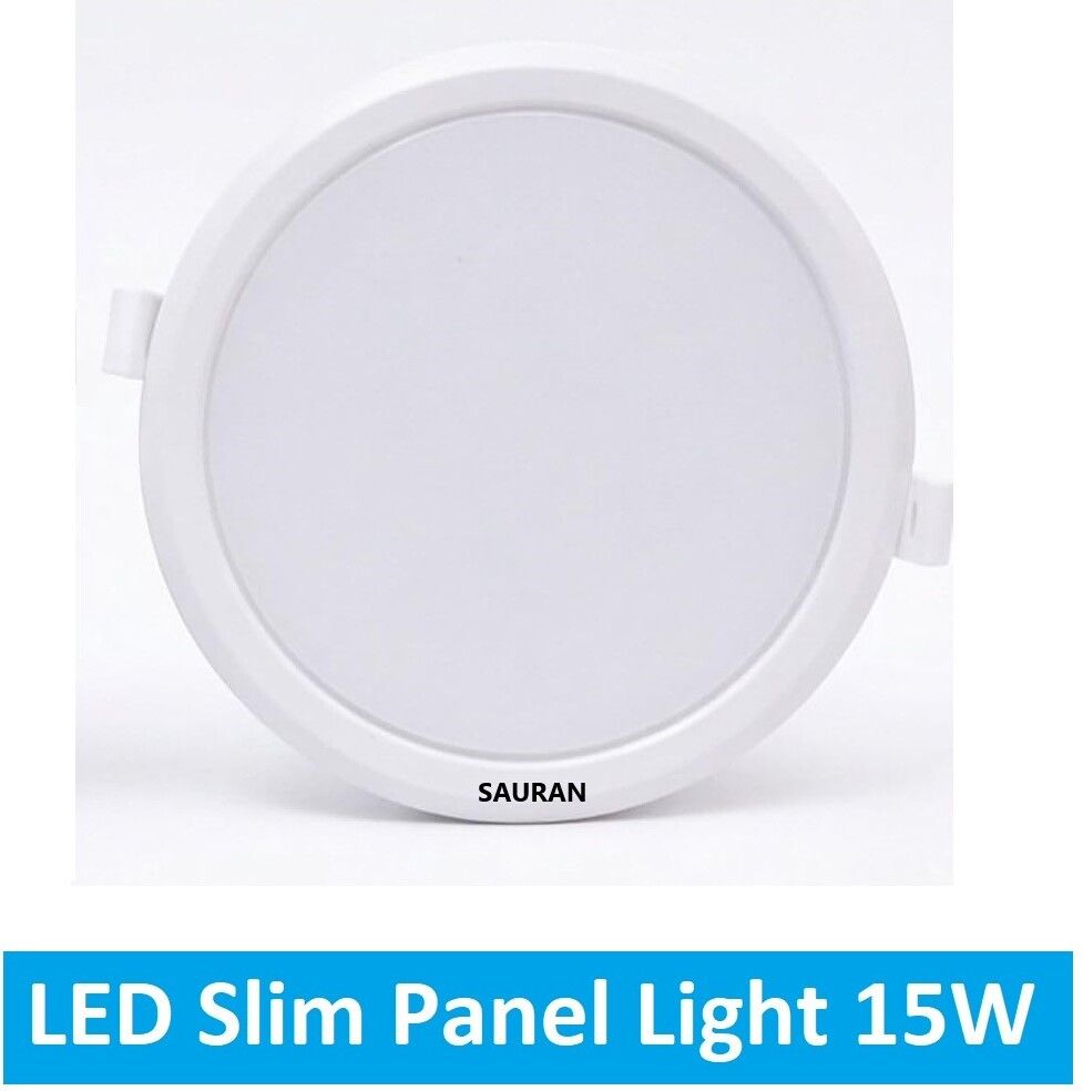 sauran Round LED Slim Panel Natural White Light 15W LSP 19.1 (With Warranty) Ceiling Light Ceiling Lamp-picture-17