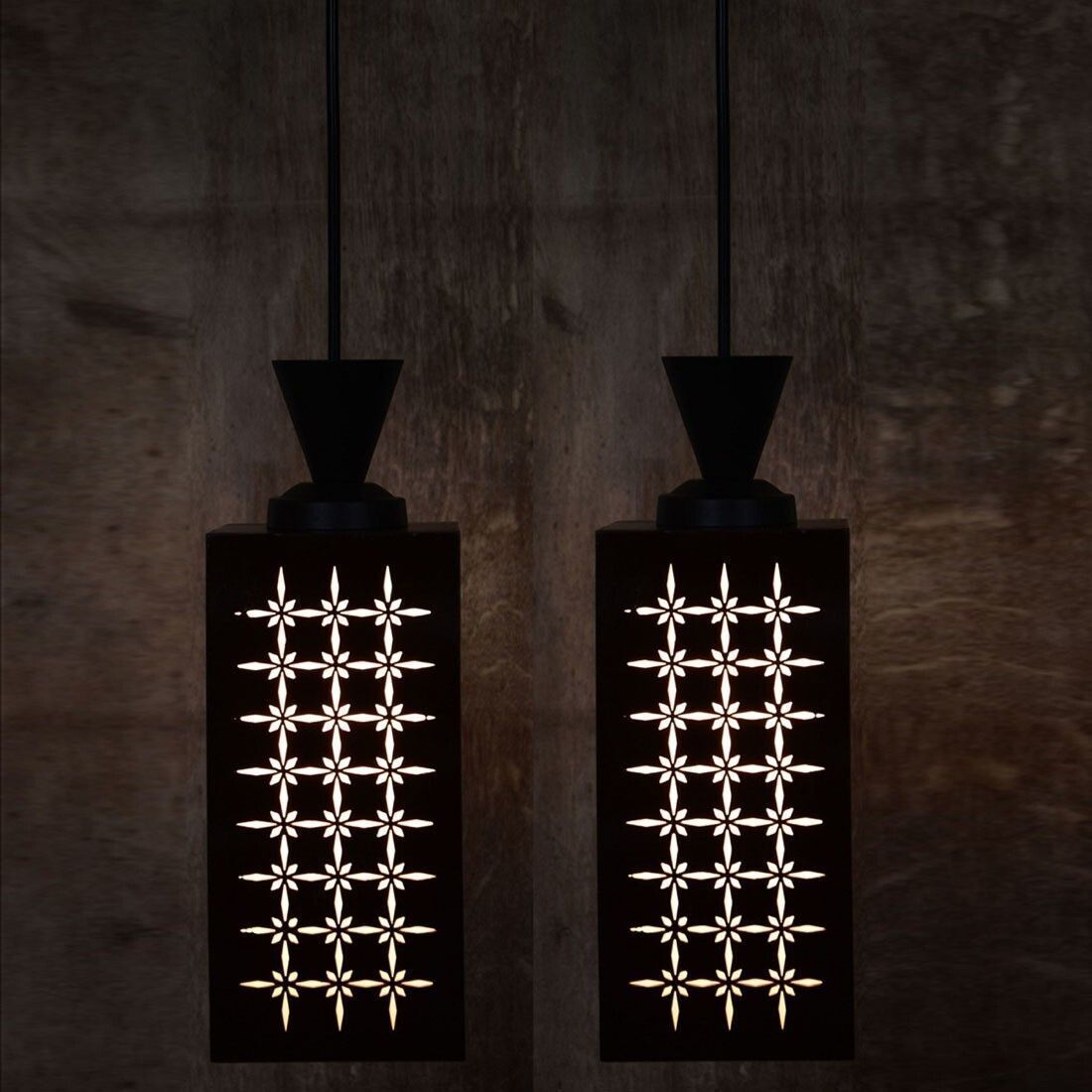 lakhaji Wooden Hanging Thali Lamp Elegance for Home Decor and Festive Celebrations Pendant Lamp Ceiling Lamp-picture-44