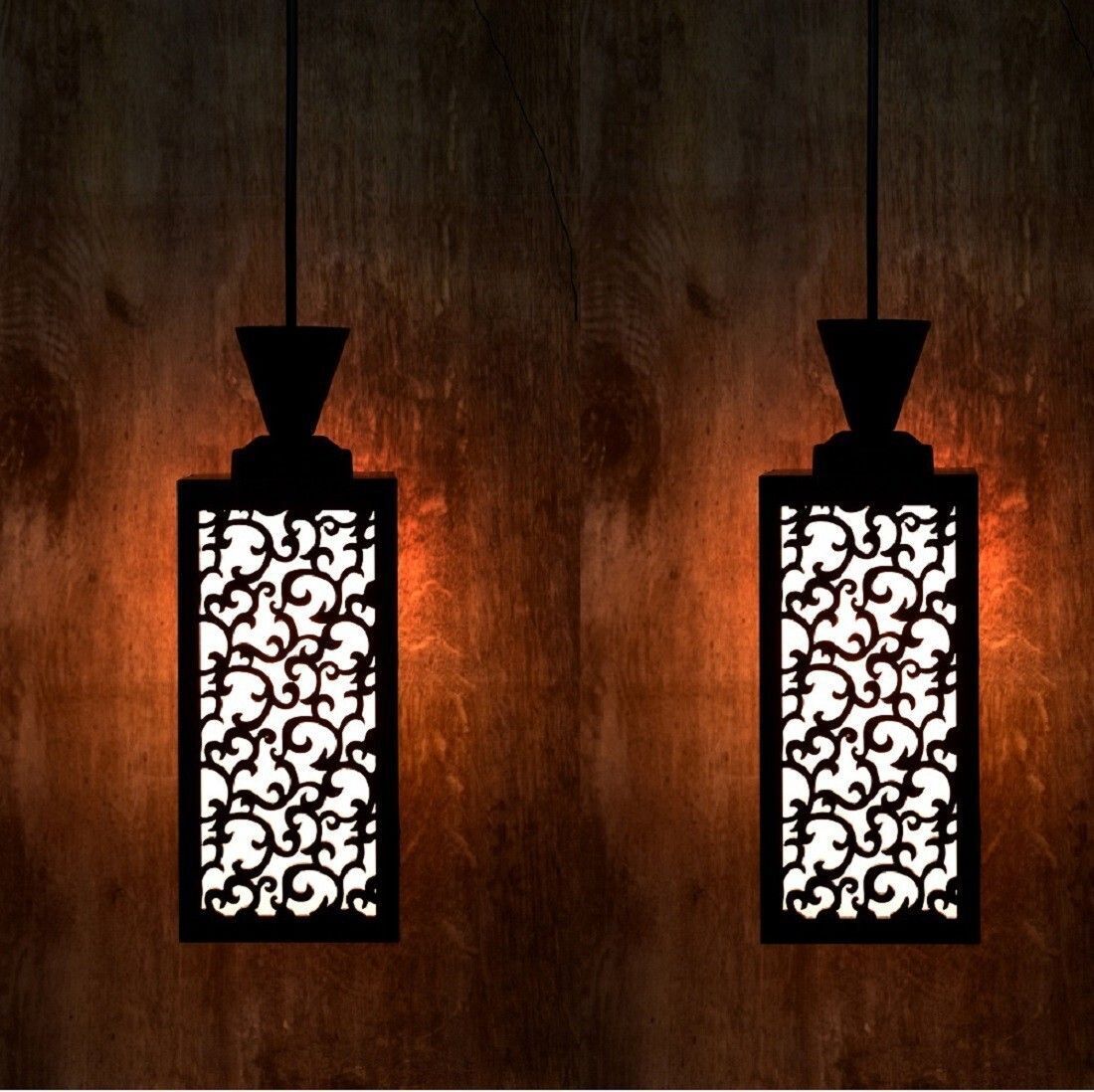nexat Wooden Hanging Thali Lamp Elegance for Home Decor and Festive Celebrations Pendant Lamp Ceiling Lamp-picture-31