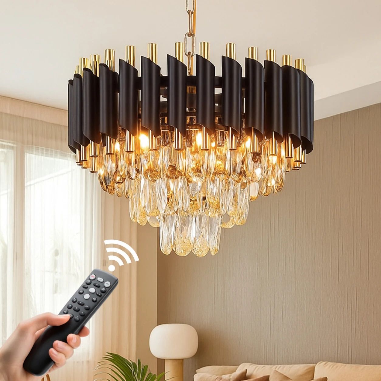 trixy Adw_moving chandelier 300 black Chandelier Ceiling Lamp-picture-16