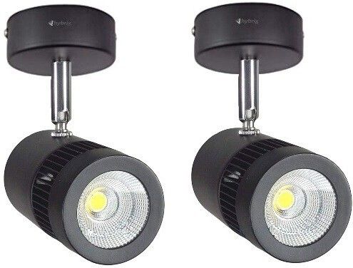 LED Spot Light, Track light (9 WATT) Surface mounted Ceiling Light, Focus Light, Down Light, Natural Warm White Light Color, Bridge Lux Optical COB LED, Tiltable (PACK OF 2) Track Light Ceiling Lamp-image-47