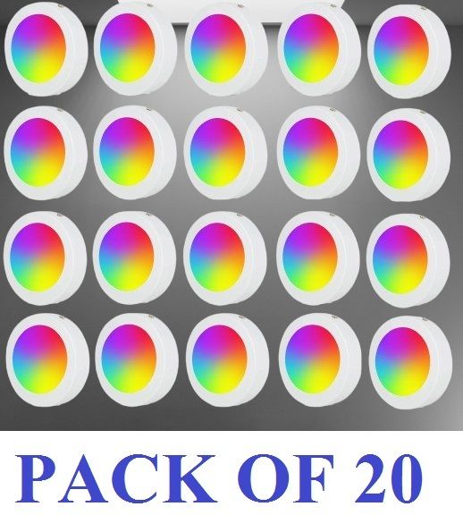 LED 10WATT Pack of Round Surface Down Light Panel Light Recessed Ceiling Light Ceiling Lamp-image-7