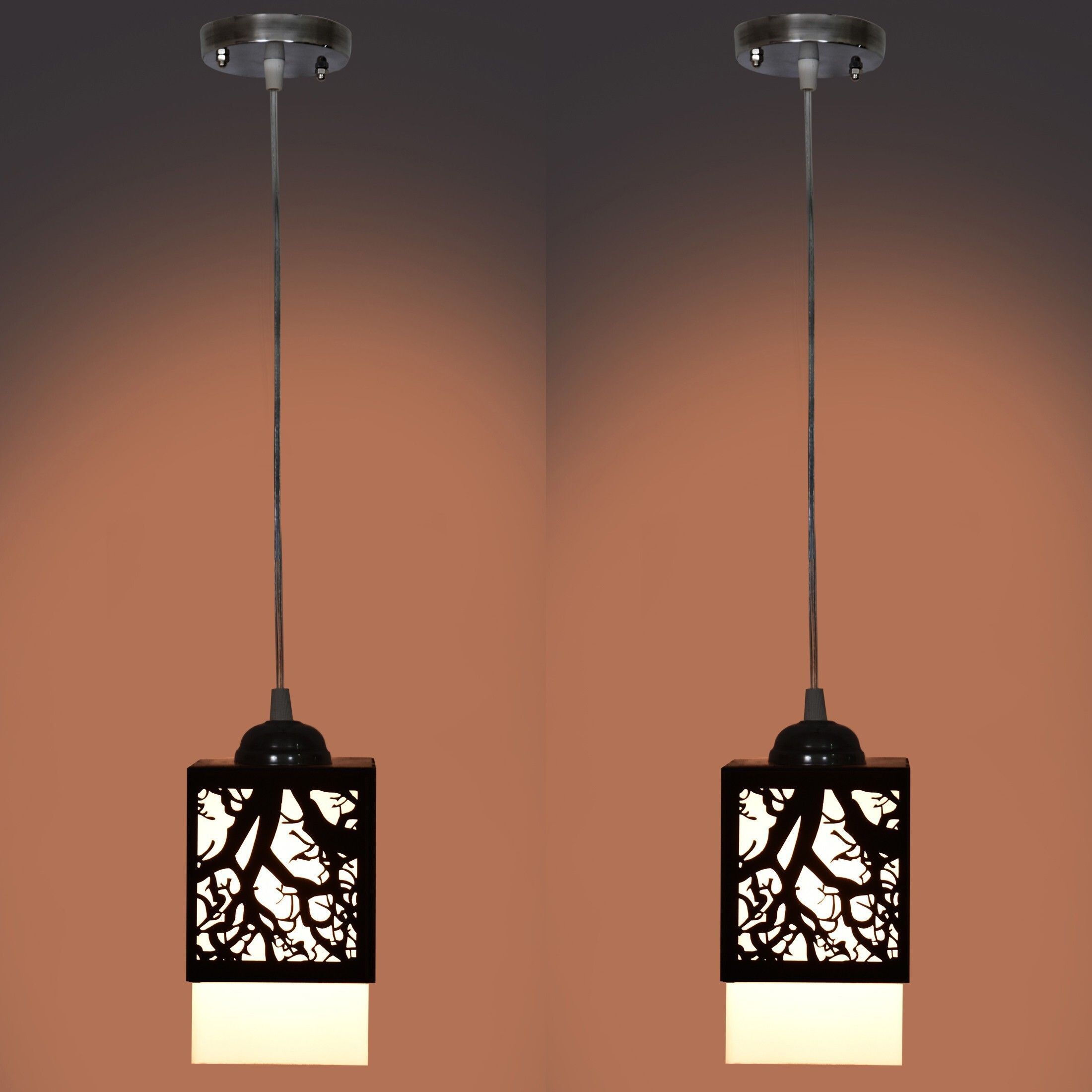 nexat Wooden Hanging Thali Lamp Elegance for Home Decor and Festive Celebrations Pendant Lamp Ceiling Lamp-picture-6