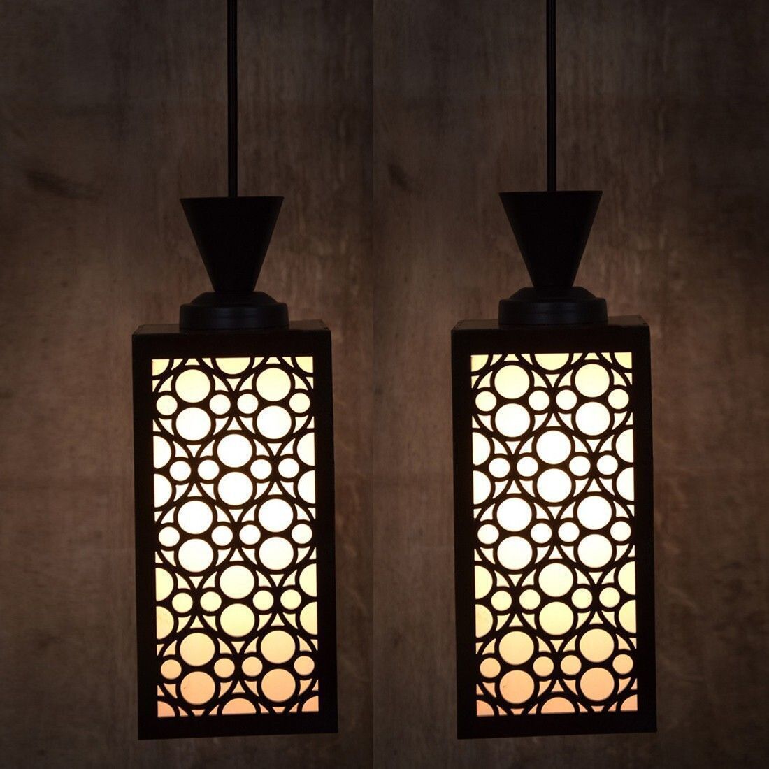 nexat Wooden Hanging Thali Lamp Elegance for Home Decor and Festive Celebrations Pendant Lamp Ceiling Lamp-picture-29