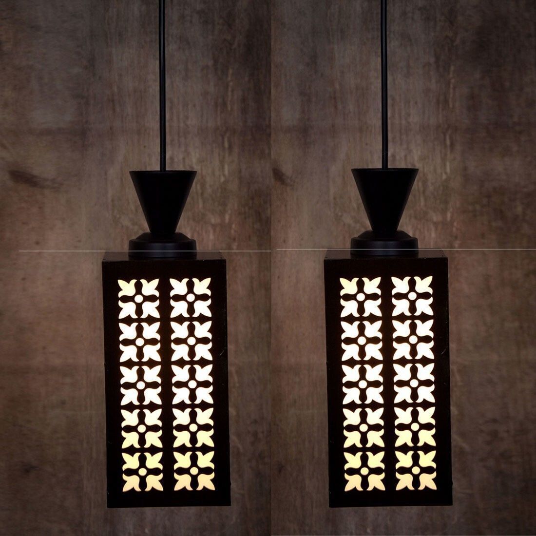 nexat Wooden Hanging Thali Lamp Elegance for Home Decor and Festive Celebrations Pendant Lamp Ceiling Lamp-picture-12