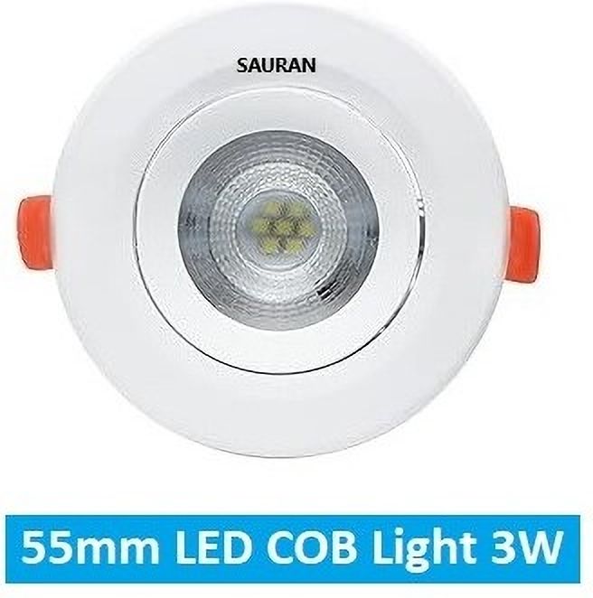 sauran 55mm LED COB Pure White Light 3W LEC9 (With Warranty) Ceiling Light Ceiling Lamp-picture-31