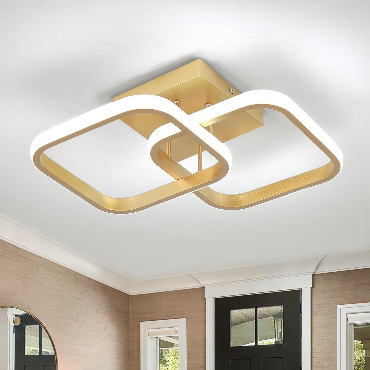 shri mahal antiques Led Hallway Light, 6000K Cool White Modern Led Ceiling Light Chandelier Ceiling Lamp-picture-38