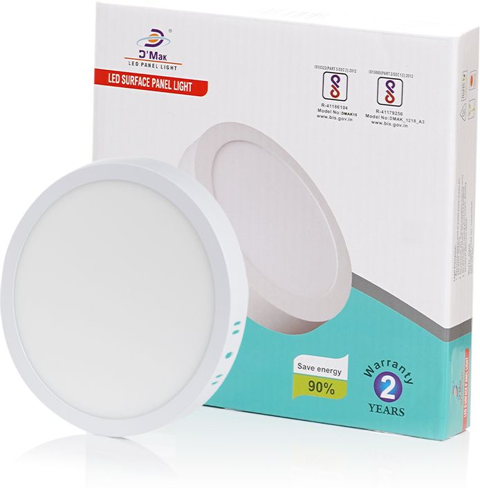 15 Watt Round Surface Led Panel Light (White,Pack Of 01) Ceiling Light Ceiling Lamp-image-13