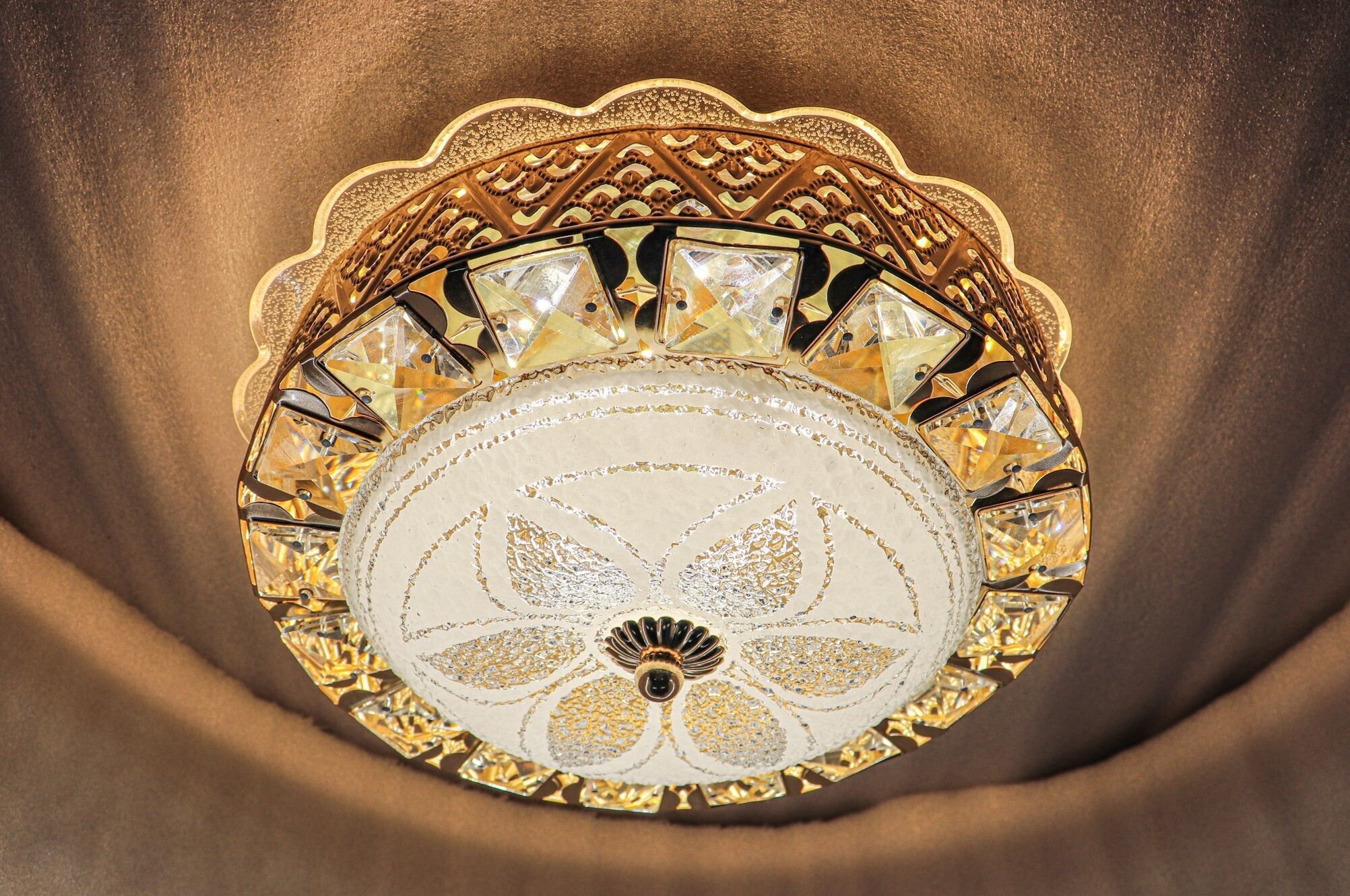 Elegant Crystal Chandelier Ceiling Light - Multi-Layer Luxury Design Chandelier Ceiling Lamp