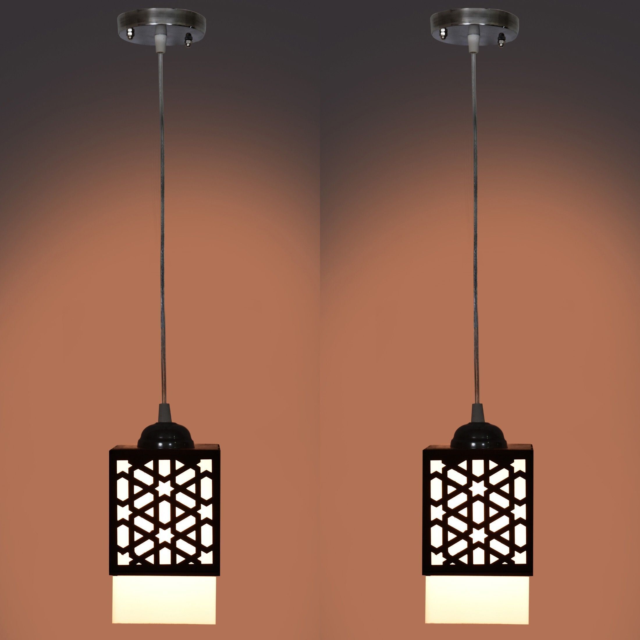 nexat Wooden Hanging Thali Lamp Elegance for Home Decor and Festive Celebrations Pendant Lamp Ceiling Lamp-picture-8