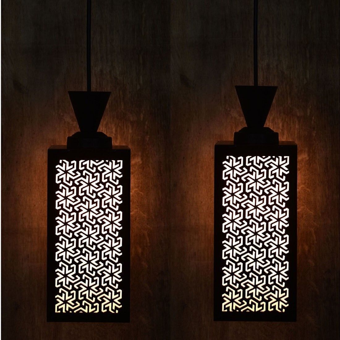 nexat Wooden Hanging Thali Lamp Elegance for Home Decor and Festive Celebrations Pendant Lamp Ceiling Lamp-picture-21