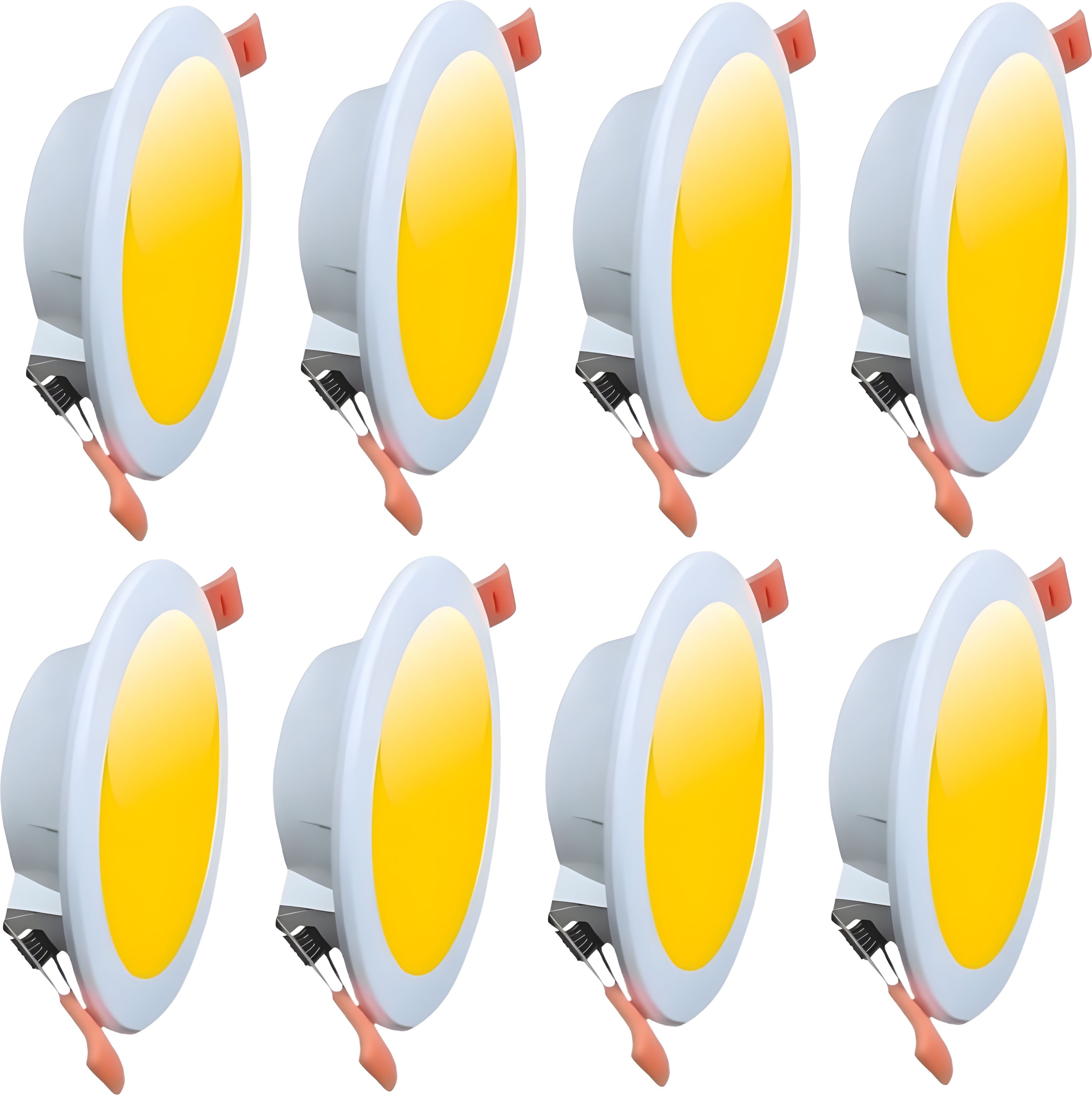 9 watt Down Light Round Led Maxa modal warm white colour pack of 8 Ceiling Light Ceiling Lamp-image-16