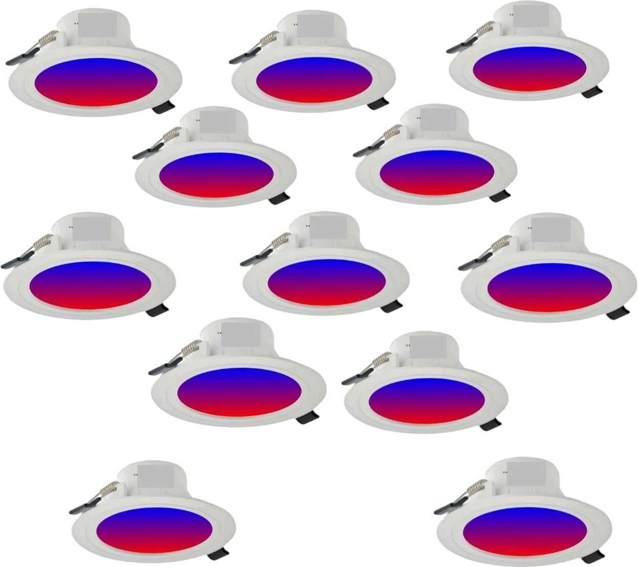 nexat Led joy Concealed Light 3 Color 12 pieces (red blue pink) Recessed Ceiling Light Ceiling Lamp-picture-39