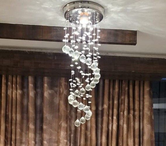 k9 crystal products K9 Crystal Chandelier Glass Fixture Modern Ceiling Light for Decoration Chandelier Ceiling Lamp-picture-11