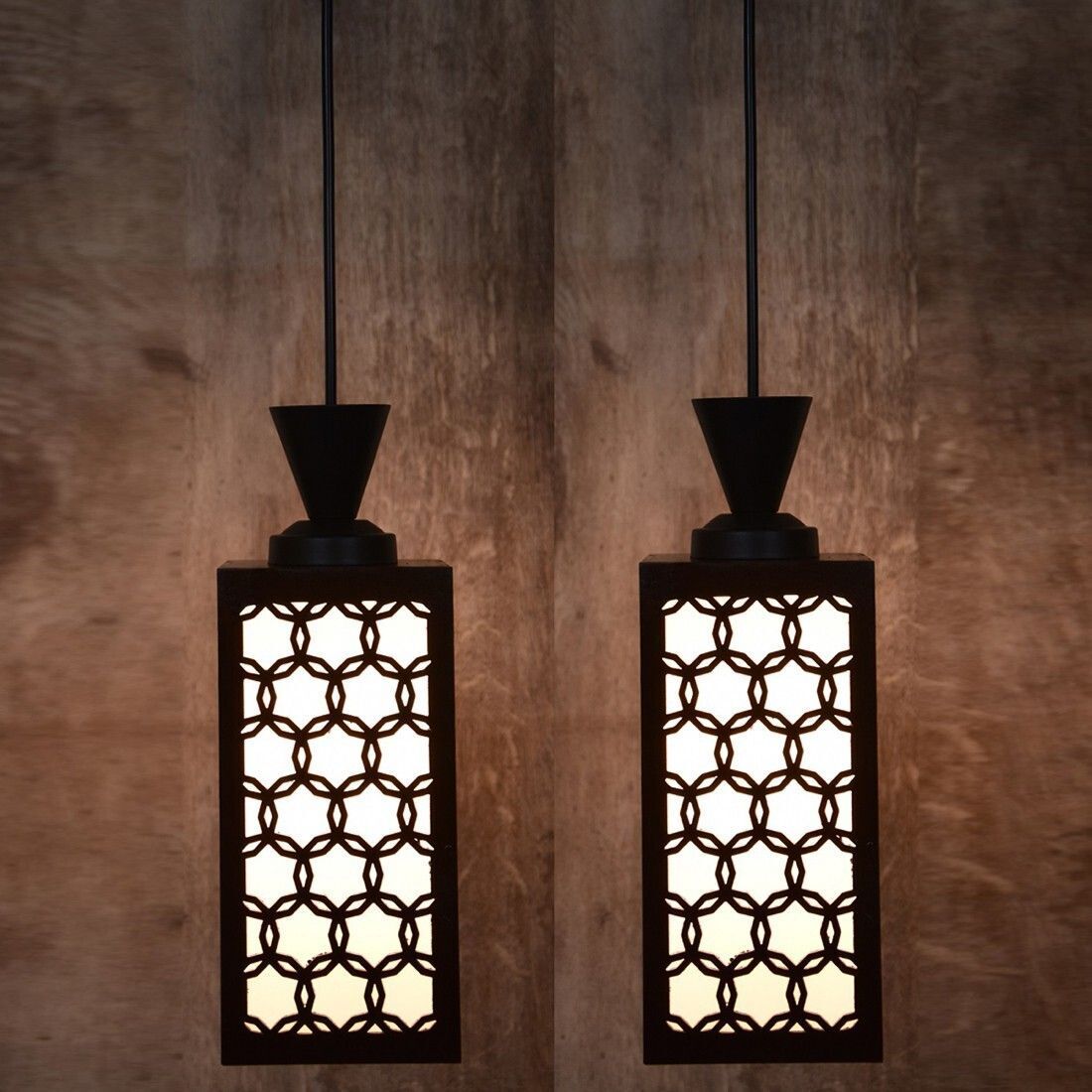 nexat Wooden Hanging Thali Lamp Elegance for Home Decor and Festive Celebrations Pendant Lamp Ceiling Lamp-picture-5