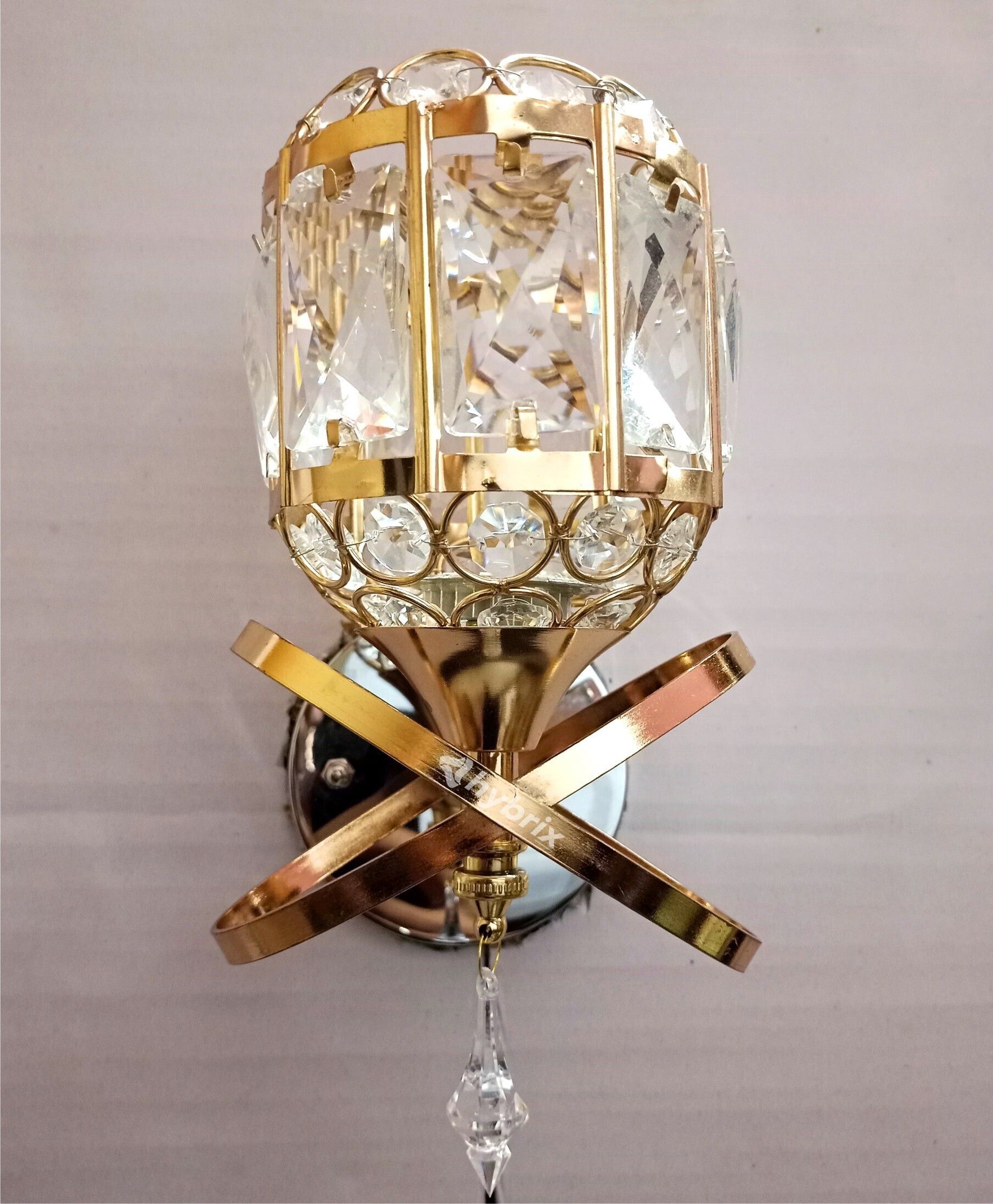 hybrix LED 9 Watt K9 Glass Crystal Surface Lamp, 3 Colors Light by Power On/Off, 1 Pc. Recessed Ceiling Lamp-picture-27
